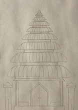 Indlæs billede til gallerivisning Balinesisk Tempel Plakat