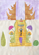 Indlæs billede til gallerivisning Balinesisk Dame Plakat