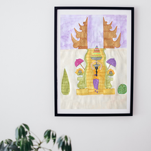 Indlæs billede til gallerivisning Balinesisk Dame Plakat